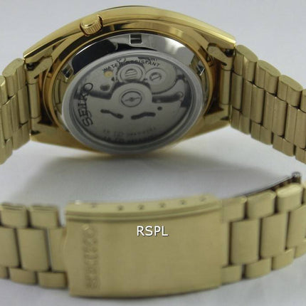 Seiko 5 automaattinen kulta soittaa SNXL72K1 SNXL72K Miesten kello