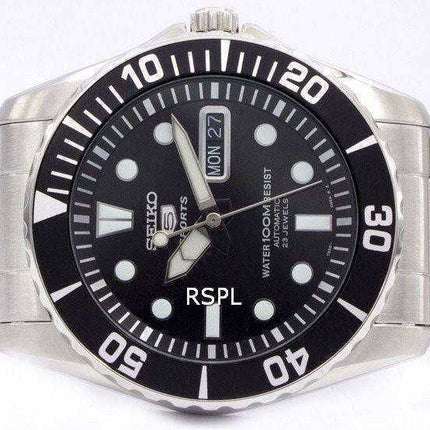 Kunnostettu Seiko 5 Sports Automatic 23 jalokiven SNZF17 SNZF17K1 SNZF17K miesten kello