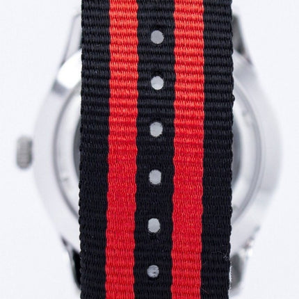 Seiko 5 urheilu sotilaallisen automaattinen Japanissa valmistettu Naton hihna SNZG07J1 NATO3 Miesten Kello