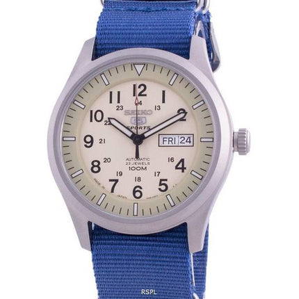 Seiko 5 Sports Military Automatic SNZG07J1-var-NATO8 100M Japanin miesten kello