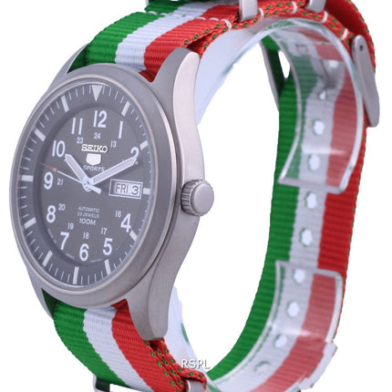Seiko 5 Sports Automatic Japan Made SNZG09J1-var-NATO23 100M miesten kello