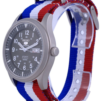 Seiko 5 Sports Automatic Japan Made SNZG09J1-var-NATO25 100M miesten kello