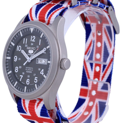 Seiko 5 Sports Automatic Japan Made SNZG09J1-var-NATO28 100M miesten kello