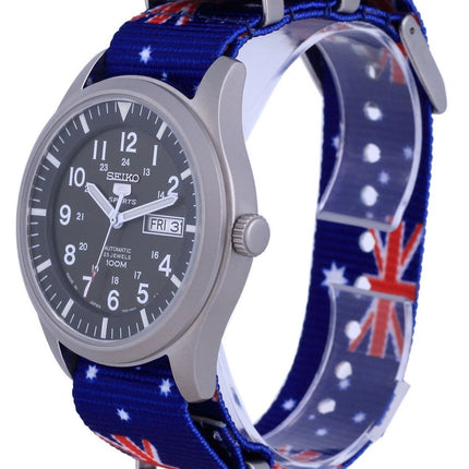 Seiko 5 Sports Automatic Japan Made SNZG09J1-var-NATO30 100M miesten kello