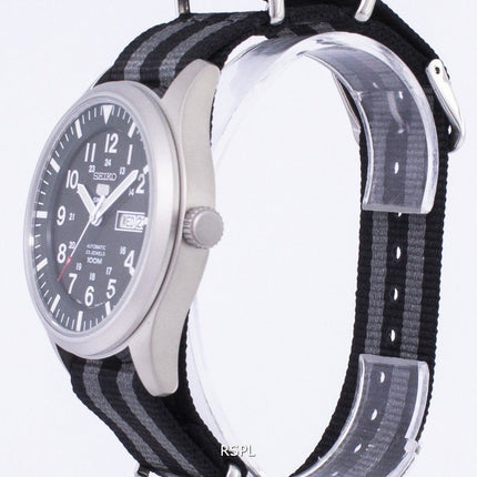Seiko 5 urheilua automaattinen Naton hihna SNZG09K1 NATO1 Miesten Kello