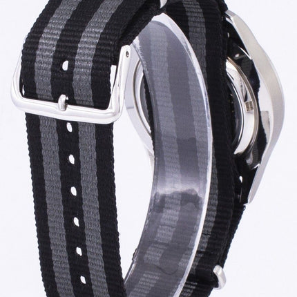 Seiko 5 urheilua automaattinen Naton hihna SNZG09K1 NATO1 Miesten Kello