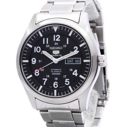 Kunnostettu Seiko 5 Sports Automatic SNZG13 SNZG13K1 SNZG13K miesten kello