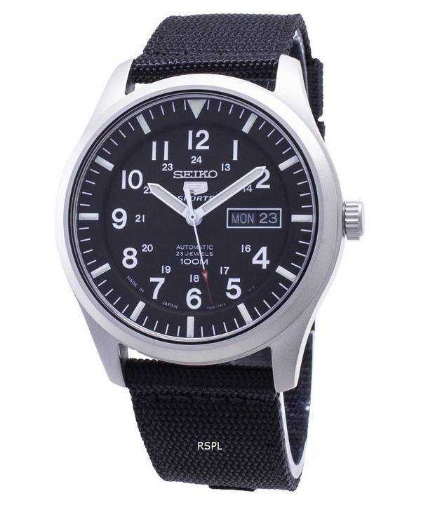 Kunnostettu Seiko Automatic Sports SNZG15 SNZG15J1 SNZG15J miesten kello