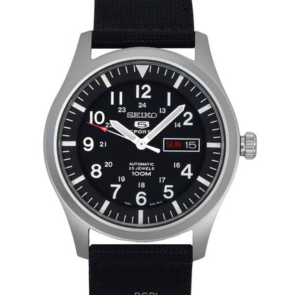 Kunnostettu Seiko 5 Sports SNZG15 SNZG15K1 SNZG15K automaattinen miesten kello