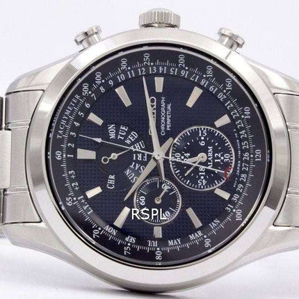 Kunnostettu Seiko Chronograph Perpetual SPC125 SPC125P1 SPC125P miesten kello