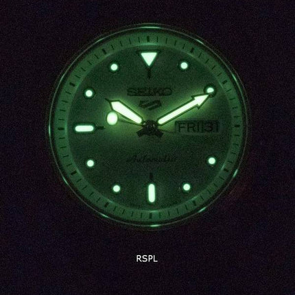 Kunnostettu Seiko 5 Sports kaksisävyinen ruostumattomasta teräksestä valmistettu valkoinen kellotaulu automaattinen SRE004 SRE004K1 SRE004K 100M naisten kello