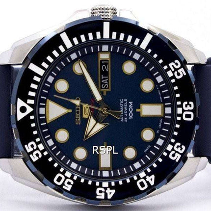 Kunnostettu Seiko 5 Sports Automatic 24 jalokiven Japanissa valmistettu SRP605J2 miesten kello