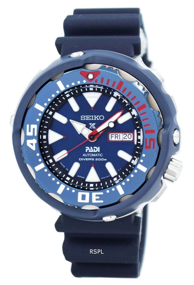 Kunnostettu Seiko Prospex PADI Automatic Diver's 200M Japanissa valmistettu SRPA83 SRPA83J1 SRPA83J miesten kello