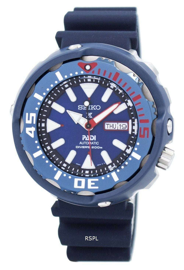 Kunnostettu Seiko Prospex PADI Automatic Diver's 200M SRPA83 SRPA83K1 SRPA83K miesten kello