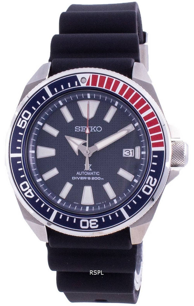 Kunnostettu Seiko Prospex Samurai Diver's Automatic SRPB53 SRPB53K1 SRPB53K 200M miesten kello