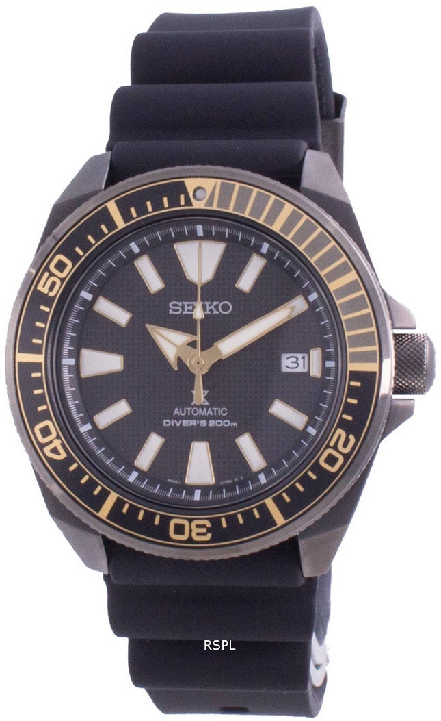 Kunnostettu Seiko Prospex Samurai Automatic Diver's SRPB55 SRPB55K1 SRPB55K 200M miesten kello