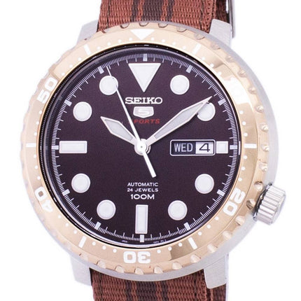 Seiko 5 urheilu pullon korkki automaattinen SRPC68 SRPC68K1 SRPC68K Miesten Kello