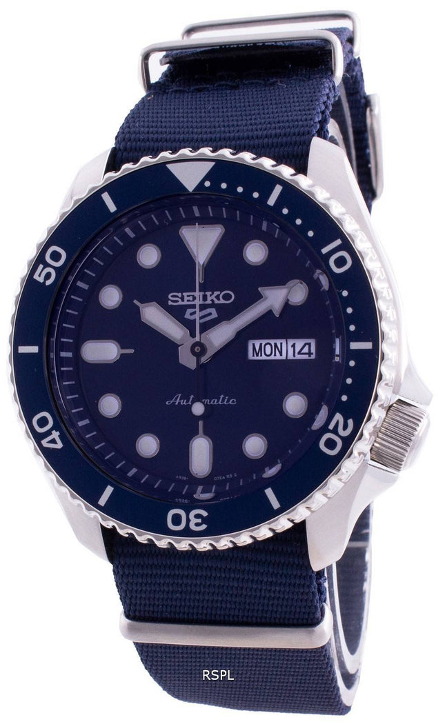 Kunnostettu Seiko 5 Sports Style automaattinen SRPD51K2 100M miesten kello