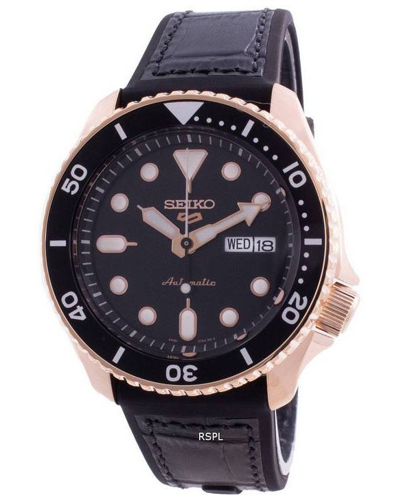 Seiko 5 urheiluasiantuntijatyylinen automaattinen SRPD76 SRPD76K1 SRPD76K 100M miesten kello