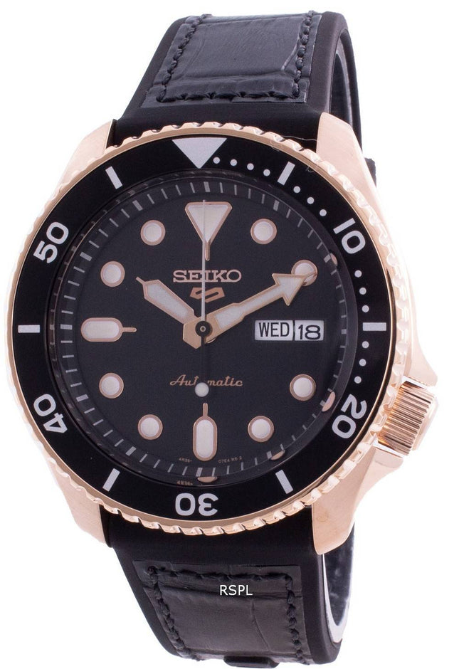 Seiko 5 urheiluasiantuntijatyylinen automaattinen SRPD76 SRPD76K1 SRPD76K 100M miesten kello