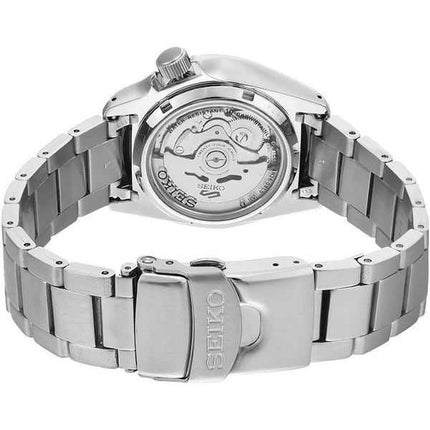 Kunnostettu Seiko 5 Sports musta kellotaulu automaattinen SRPE55 SRPE55K1 SRPE55K 100M miesten kello