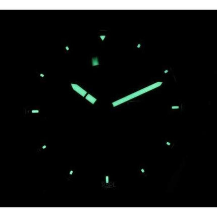 Kunnostettu Seiko 5 Sports mustalla taululla automaattinen SRPG37 SRPG37K1 SRPG37K 100M miesten kello