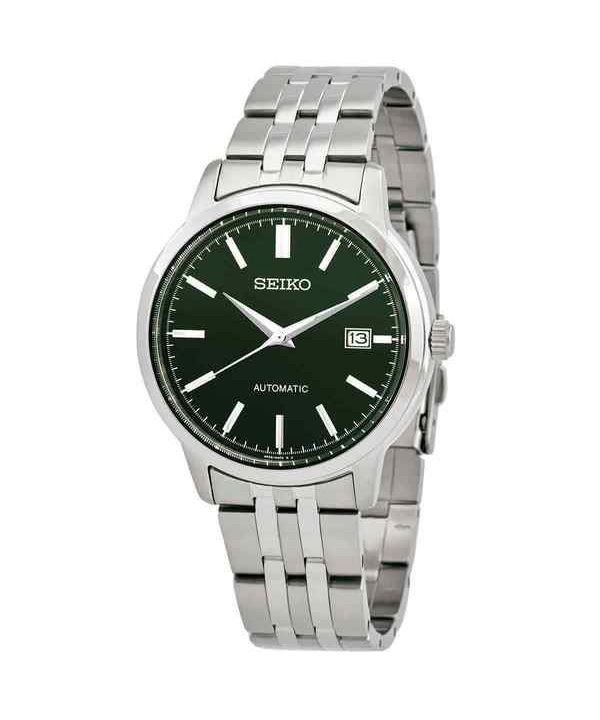 Seiko Discover Lisää ruostumattomasta teräksestä valmistettu vihreä kellotaulu 23 jalokivet automaattinen SRPH89K1 100M miesten