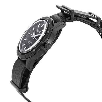 Seiko Presage Style60s musta kellotaulu automaattinen SRPH95 SRPH95J1 SRPH95J miesten kello
