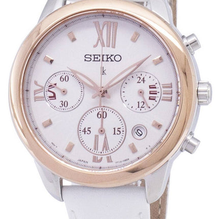 Seiko Lukia Chronograph Quartz SRWZ84 SRWZ84P1 SRWZ84P naisten Kello