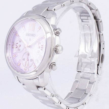 Seiko Lukia Chronograph Quartz SRWZ97 SRWZ97P1 SRWZ97P naisten Kello