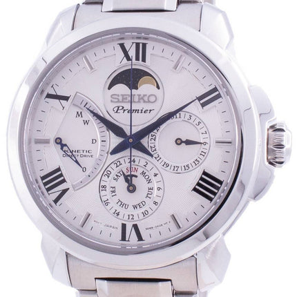 Seiko Premier Chronograph Kinetic Direct Drive SRX015 SRX015P1 SRX015P 100M miesten kello