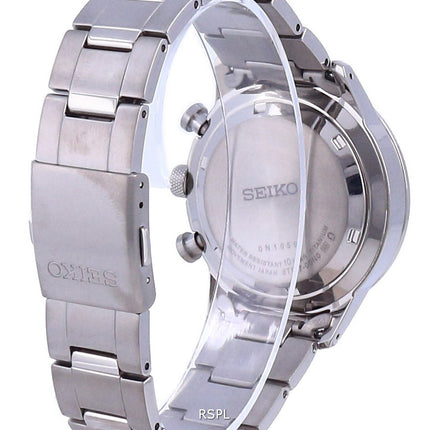 Seiko Discover More Titanium Chronograph Quartz SSB387 SSB387P1 SSB387P 100M miesten kello
