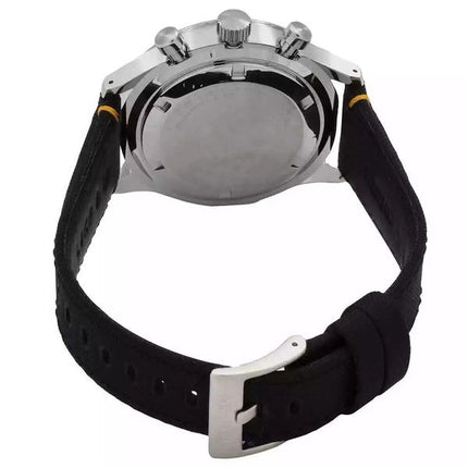 Seiko Discover More Sport Chronograph Nylon Ranneke musta kellotaulu kvartsi SSB449P1 100M miesten kello