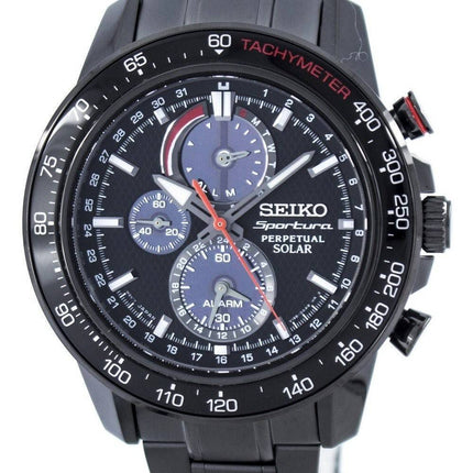 Seiko Sportura ikuinen aurinko moni--toimia SSC427 SSC427P1 SSC427P Miesten Kello