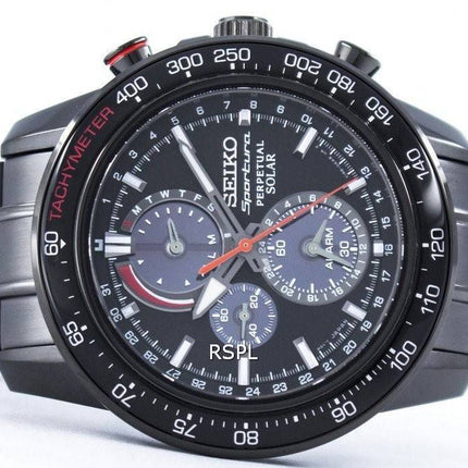 Seiko Sportura ikuinen aurinko moni--toimia SSC427 SSC427P1 SSC427P Miesten Kello