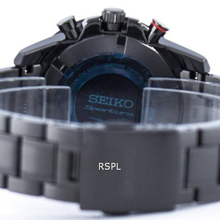 Seiko Sportura ikuinen aurinko moni--toimia SSC427 SSC427P1 SSC427P Miesten Kello