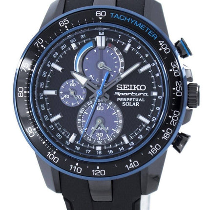 Seiko Sportura ikuinen aurinko moni--toimia SSC429 SSC429P1 SSC429P Miesten Kello