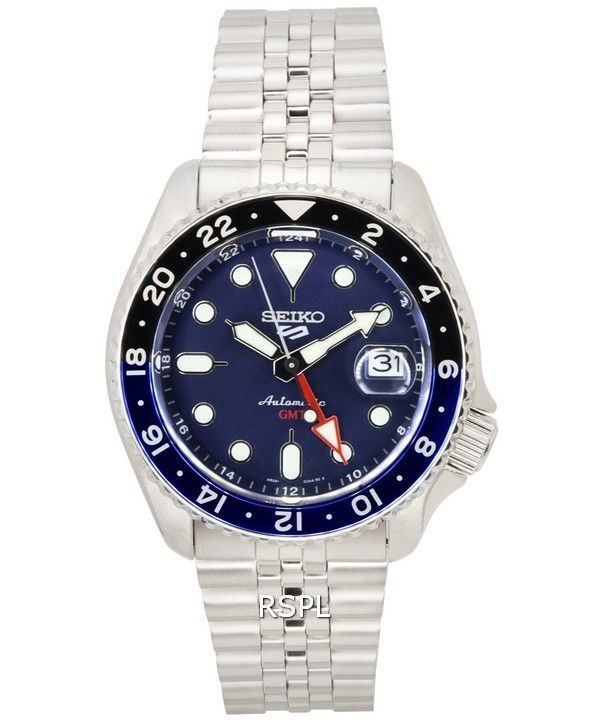 Seiko 5 Sports Blueberry GMT SKX uudelleentulkinta automaattinen SSK003 SSK003K1 SSK003K 100M miesten kello