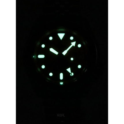 Kunnostettu Seiko 5 Sports SKX Sports Style GMT ruostumattomasta teräksestä valmistettu oranssi kellotaulu 24 jalokiveä automaattinen SSK005J1 100M miesten kello