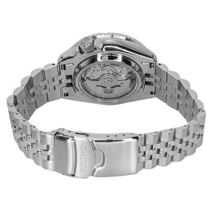 Kunnostettu Seiko 5 Sports SKX Sports Style GMT ruostumattomasta teräksestä valmistettu oranssi kellotaulu 24 jalokiveä automaattinen SSK005J1 100M miesten kello