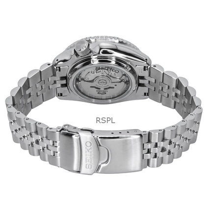 Seiko 5 Sports SKX GMT ruostumaton teräs vihreä kellotaulu automaattinen SSK035K1 100M miesten kello