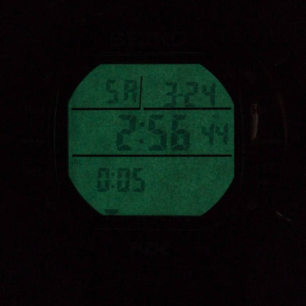 Seiko Sukellus tietokone digitaalinen Quartz STN009 STN009J1 STN009J Miesten Kello