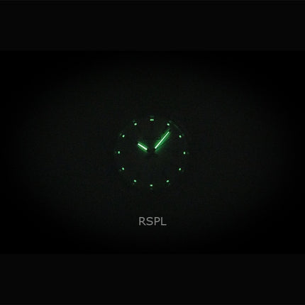 Seiko Conceptual ruostumattomasta teräksestä valmistettu valkoinen kellotaulu kvartsi SUR553P1 100M miesten kello