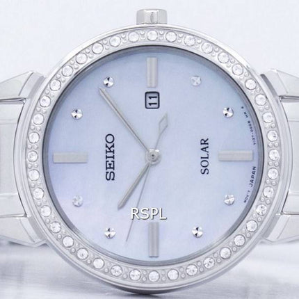 Seiko aurinko timantti aksentti SUT327 SUT327P1 SUT327P naisten Kello