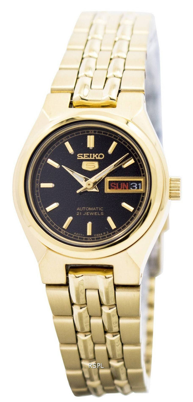 Seiko 5 Automaattinen 21 Jalokivet SYMA06 SYMA06K1 SYMA06K naisten kello