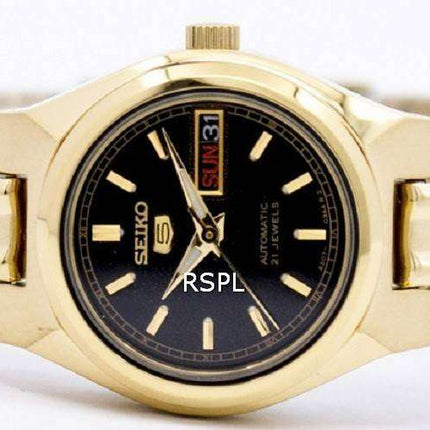 Kunnostettu Seiko 5 automaattinen 21 jalokiven SYMA06 SYMA06K1 SYMA06K naisten kello