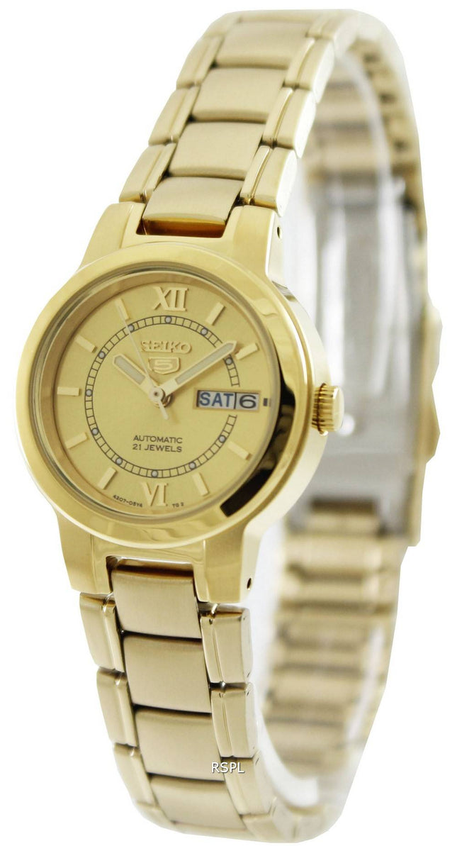 Seiko 5 Automaattinen 21 Jalokivet SYME58K1 SYME58K SYME58 naisten kello