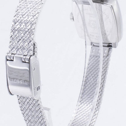 Tissot T-Lady Lovely neliö T 058.109.11.036.00 T0581091103600 Diamond aksentti kvartsi Naisten Kello