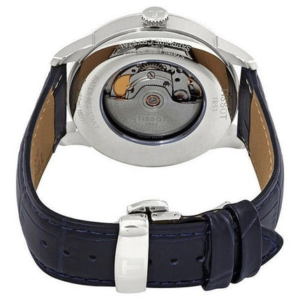 Tissot T-Classic Powermatic 80 Chemin Des Tourelles sininen kellotaulu automaattinen T099.407.16.048.00 T0994071604800 miesten k