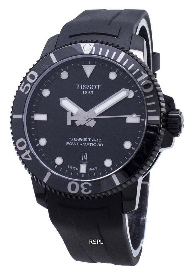 Tissot T-Sport Seastar Powermatic 80 T120.407.37.051.00 T1204073705100 Automaattinen 300M miesten kello